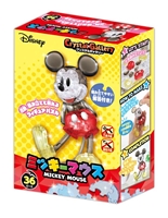 クリスタルギャラリー ミッキーマウス カラー ミッキーマウス　36ピース　立体パズル　HAN-07654　［CP-3D］