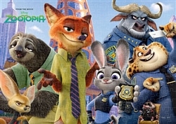 街の名コンビ （ズートピア）　300ピース　ジグソーパズル　TEN-D300-078