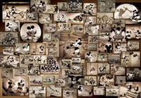 TEN-D1000-398　ディズニー　ミッキーマウス モノクロ映画コレクション（ミッキー&フレンズ）　1000ピース　ジグソーパズル