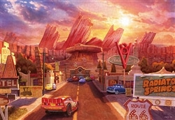 なかまの待つ町（カーズ）　 （カーズ）　1000ピース　ジグソーパズル　●予約　TEN-D1000-905