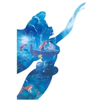 ジグソーパズル シルエット -リトル・マーメイド-　(リトル・マーメイド)　 （リトルマーメイド）　253ピース　ジグソーパズル　YAM-31-03　［CP-WS］