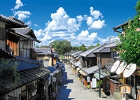 夏雲と二年坂(京都)（風景）　500ピース　ジグソーパズル　YAM-05-1065