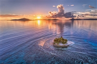 小さな楽園 （JEEP島の夕日）（風景）　1000ピース　ジグソーパズル　YAM-10-1345