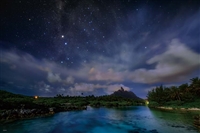 月夜の南十字（ボラボラ島） （風景）　1000ピース　ジグソーパズル　YAM-10-1439