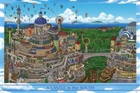 南のお城　(カミガキヒロフミ)　1000ピース　ジグソーパズル　YAM-10-1444　［CP-WS］