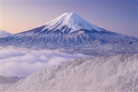 雪景色の三ツ峠より望む富士山（山梨） （国内風景）　1000ピース　ジグソーパズル　YAM-10-1453　[CP-FJ]