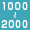 1000`2000s[X